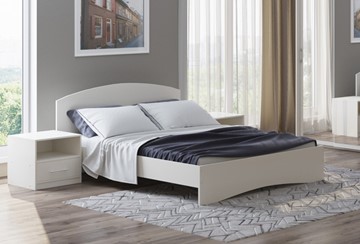 Двуспальная кровать Этюд 160x190, Белый в Магадане