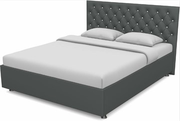 Двуспальная кровать с механизмом Флоренция-А 1600 (Nitro Grey) в Магадане