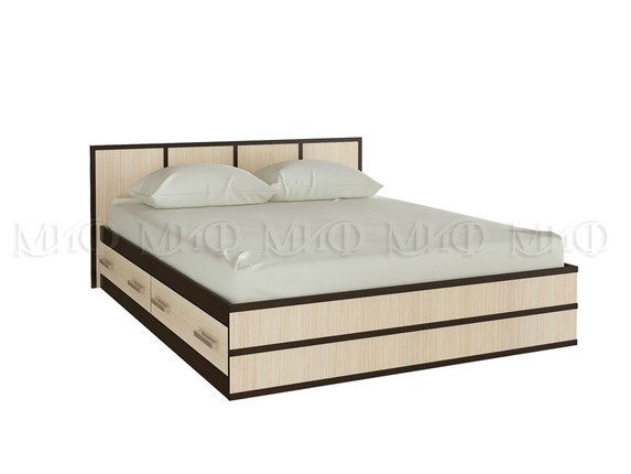 Кровать Сакура 1400 с ящиками в Магадане - изображение
