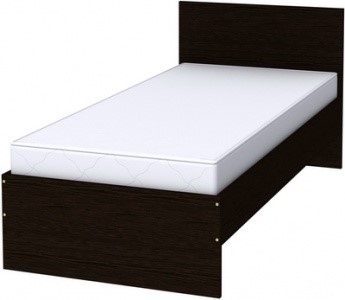 Кровать K09 с основанием, цвет Венге в Магадане - изображение