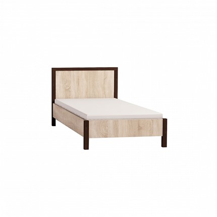 Односпальная кровать Bauhaus 5 + 5.1 Основание с гибкими ламелями 900, Дерево, Дуб Сонома в Магадане - изображение