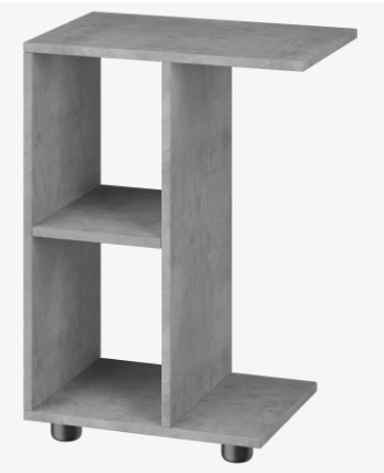Столик подставной Ник цвет бетон в Магадане - изображение