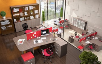 Набор мебели в офис Xten для начальника отдела в Магадане - предосмотр 3