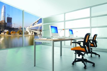 Комплект офисной мебели Формула МП2 (вяз светлый) в Магадане - предосмотр 1