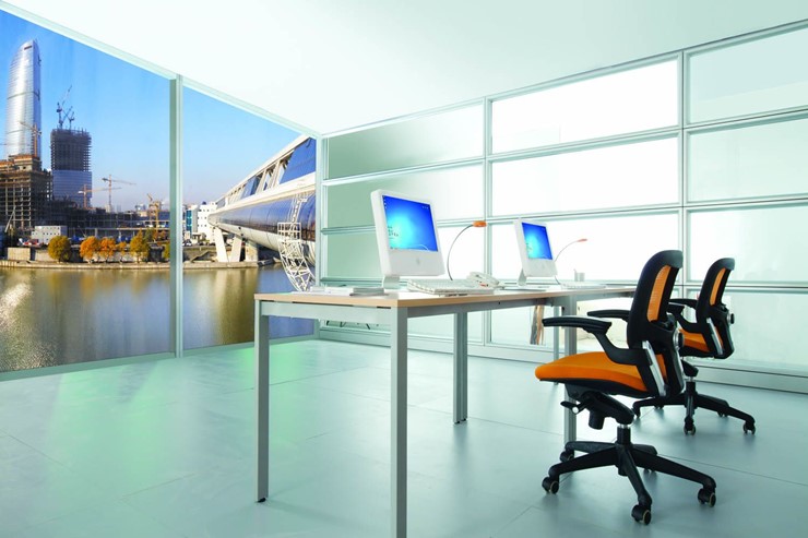 Комплект офисной мебели Формула МП2 (вяз светлый) в Магадане - изображение 1
