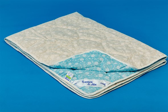 Одеяло легкое двуспальное Хлопок &  Лен в Магадане - изображение