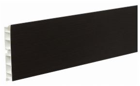Цоколь ПВХ (цвет Черный) 4 м (H-100) в Магадане
