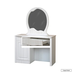 Стол туалетный Ева-10 с зеркалом в Магадане - предосмотр 1