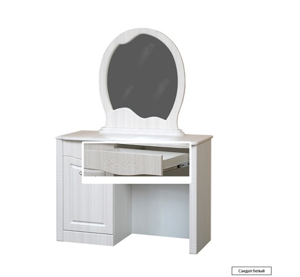 Стол туалетный Ева-10 с зеркалом в Магадане - изображение 1