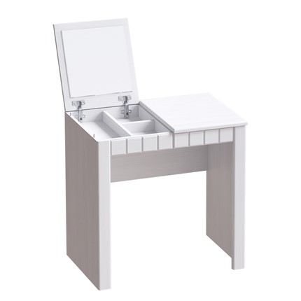 Столик туалетный Прованс, Бодега белая/Платина премиум в Магадане - изображение