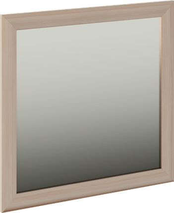 Зеркало навесное Глэдис М29 (Шимо светлый) в Магадане - изображение