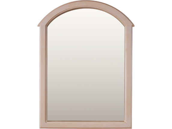 Зеркало 730х550 мм. Беленый дуб в Магадане - изображение