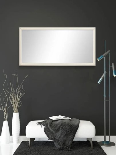 Настенное зеркало Ника (Слоновая кость) 119,5 см x 60 см в Магадане - изображение 4