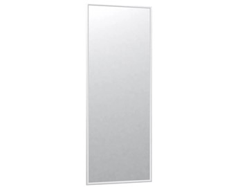 Настенное зеркало Сельетта-6 белый (1100х400х9) в Магадане - предосмотр