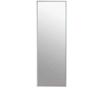 Зеркало навесное в гардероб Сельетта-6 матовое серебро (1100х400х9) в Магадане - предосмотр 1
