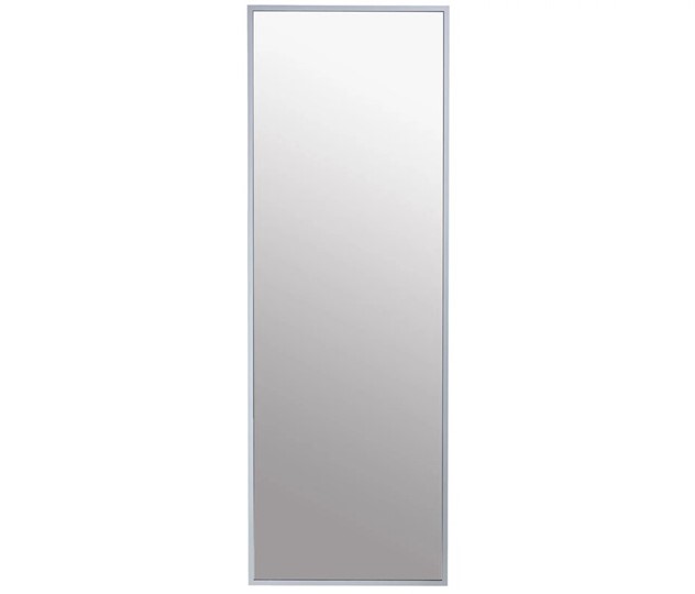 Зеркало навесное в гардероб Сельетта-6 матовое серебро (1100х400х9) в Магадане - изображение 1