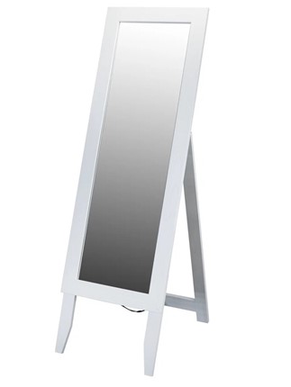 Напольное зеркало BeautyStyle 2 (Белый) в Магадане - изображение