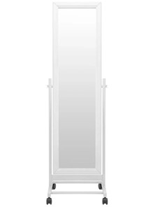Напольное зеркало BeautyStyle 27 (135х42,5см) Белое в Магадане - предосмотр 1