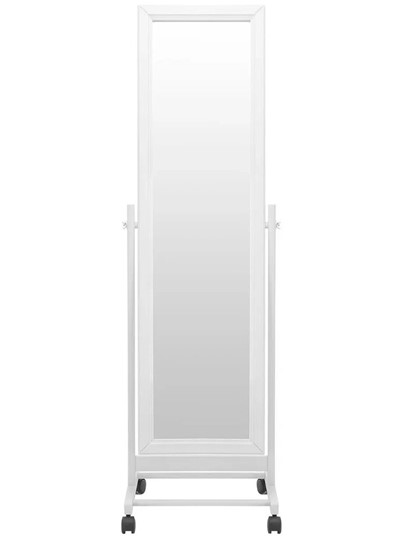 Напольное зеркало BeautyStyle 27 (135х42,5см) Белое в Магадане - изображение 1