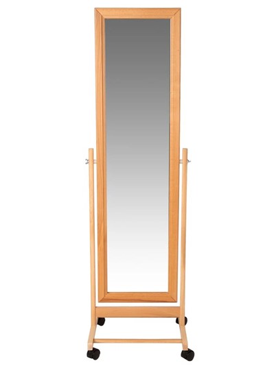 Зеркало напольное в спальню BeautyStyle 27 (135х42,5см) Светло-коричневый в Магадане - изображение 1