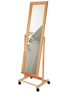 Зеркало напольное в спальню BeautyStyle 27 (135х42,5см) Светло-коричневый в Магадане - предосмотр 2