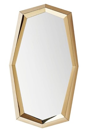 Настенное зеркало S052 GOLD в Магадане - изображение