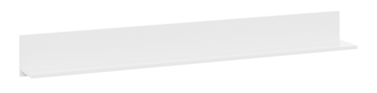 Полка настенная Агата Исп.3 (Белый Ясень) в Магадане - изображение 1