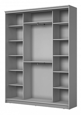 Шкаф трехдверный Хит-23-4-20/2-777-18, Абстракция №2 Венге в Магадане - изображение 1