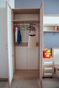 Двухдверный детский шкаф Остин М02 в Магадане - предосмотр 3