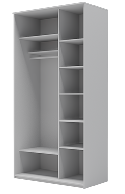 Шкаф 2-х дверный Хит-24-14-77-21, Абстракция №5, Дуб сонома в Магадане - изображение 1