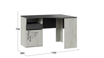 Детский угловой стол с ящиками Оксфорд-2 ТД-399.15.03 в Магадане - предосмотр 5