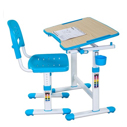 Растущая парта + стул Piccolino II Blue в Магадане - изображение