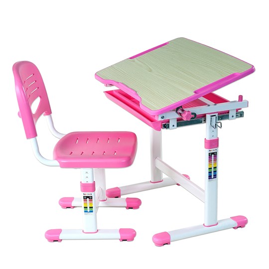 Парта растущая + стул Piccolino Pink в Магадане - изображение 4