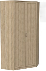 Шкаф распашной 403 несимметричный, цвет Дуб Сонома в Магадане - предосмотр