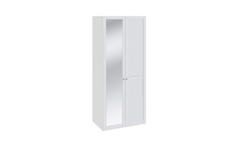 Шкаф распашной Ривьера для одежды с зеркальной дверью правый СМ 241.07.002 R в Магадане - предосмотр