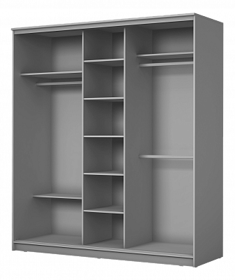 Шкаф 3-х дверный 2300х1770х620, наполнение №1 ХИТ 23-18-111 Венге Аруба в Магадане - изображение 1