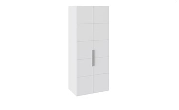 Шкаф Наоми с 2-мя дверями, цвет Белый глянец СМ-208.07.03 в Магадане - предосмотр