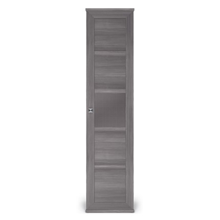 Шкаф-пенал с дверью ПАРМА НЕО,  лиственница темная в Магадане - изображение