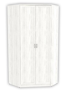 Угловой распашной шкаф 403 несимметричный, цвет Арктика в Магадане - предосмотр