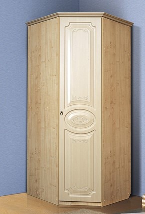 Угловой шкаф Ивушка-5, цвет Дуб беленый в Магадане - изображение