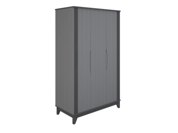 Трехстворчатый шкаф Верона, Серый в Магадане - изображение