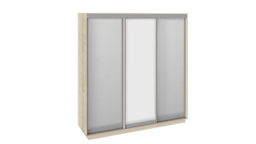 Шкаф 3-х дверный Румер, цвет Дуб Сонома, Белый снег СШК 1.210.70-13.11.13 в Магадане