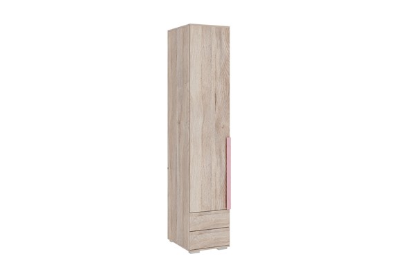 Шкаф-пенал распашной Лайк 54.01, дуб мария/роуз в Магадане - изображение
