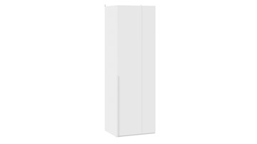 Угловой шкаф для одежды Порто (580) СМ-393.07.006 (Белый жемчуг/Белый софт) в Магадане - предосмотр