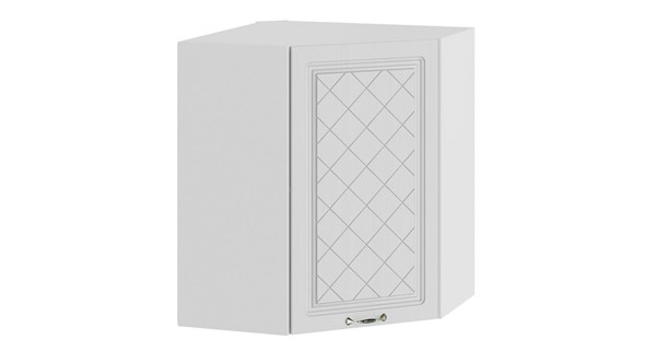 Кухонный угловой шкаф Бьянка 1В6У (Белый/Дуб белый) в Магадане - изображение