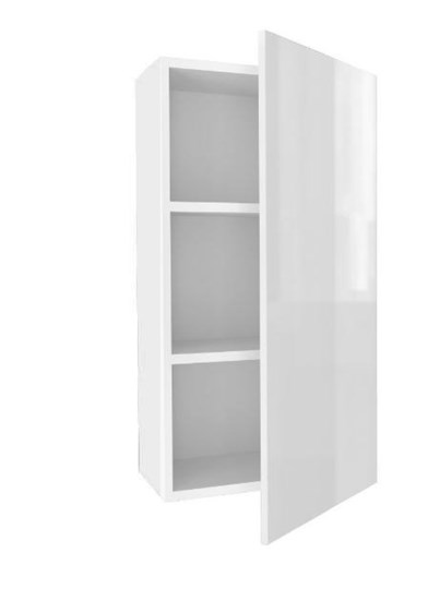 Шкаф кухонный высокий 500, Шервуд, ЛД 281.440.000.166, белый/белый глянец в Магадане - изображение 1