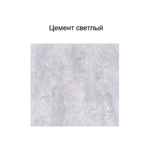 Навесной кухонный шкаф Модус, Ш850у/912, цемент светлый в Магадане - предосмотр 2