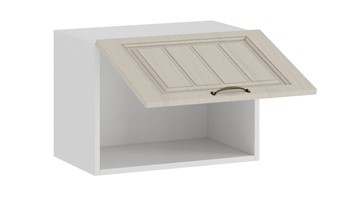 Навесной кухонный шкаф Лина 1В5Г (Белый/Крем) в Магадане - предосмотр 1