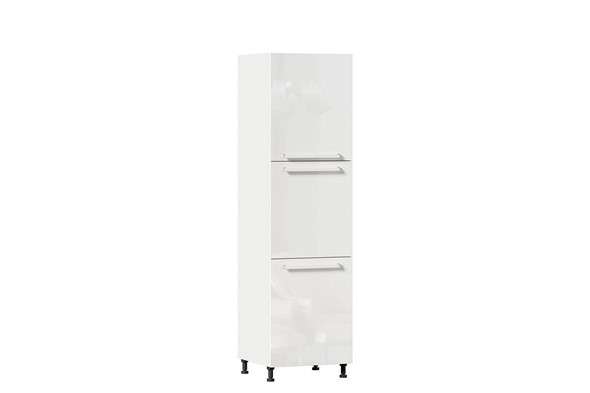 Кухонный шкаф-пенал Герда 600 тип 2 272.296.000 (Белый) в Магадане - изображение