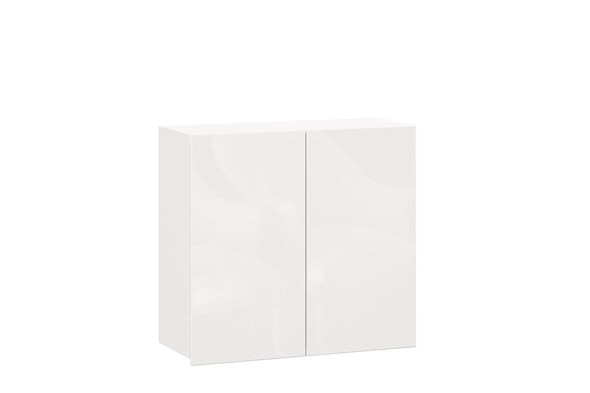 Шкаф на кухню 800, Шервуд, ЛД 281.360.000.162, белый/белый глянец в Магадане - изображение